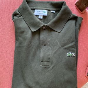 Mens Lacoste polo classic fit size 5 (large)
